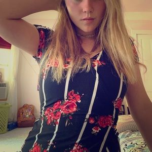 This super cute low cut top is perfect for all!